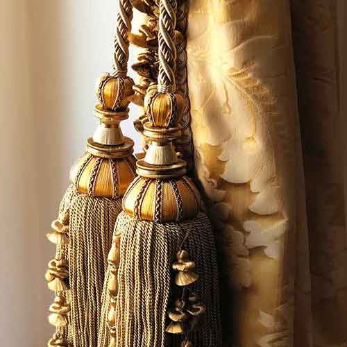 Golden tassels