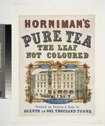 Horniman’s Pure Tea the Leaf Not Coloured