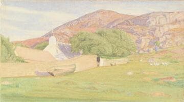 Cottage in a Rocky Landscape