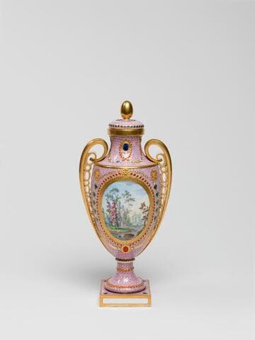 Lidded Vase