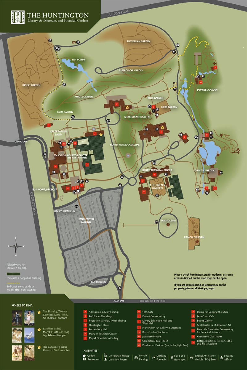 Gardens Map