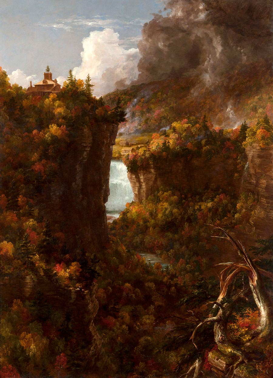 Thomas Cole’s Portage Falls on the Genesee