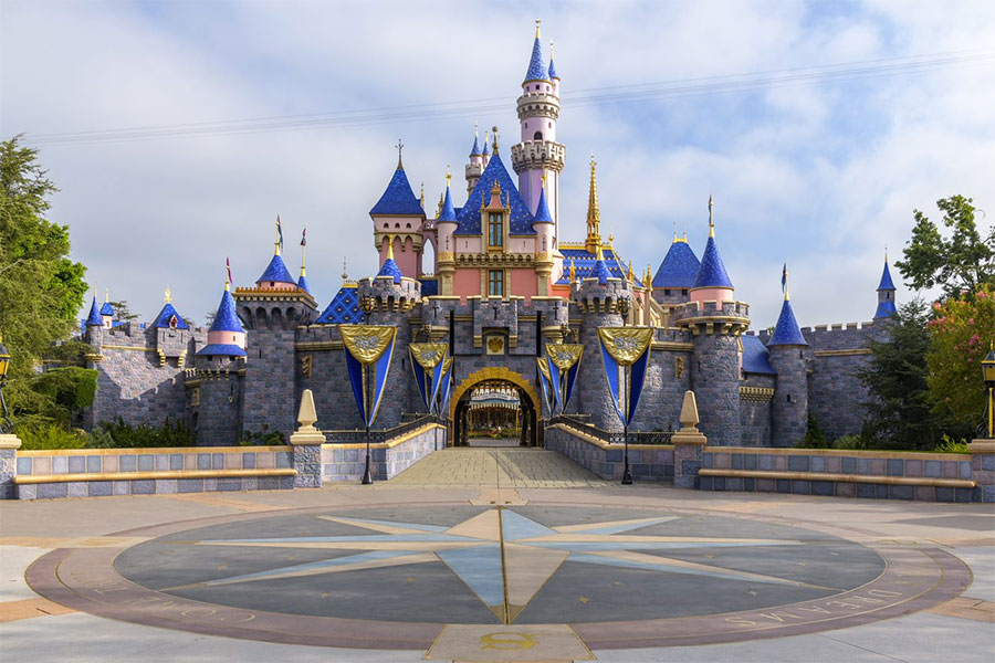 Sleeping Beauty Castle, Disneyland, Anaheim.