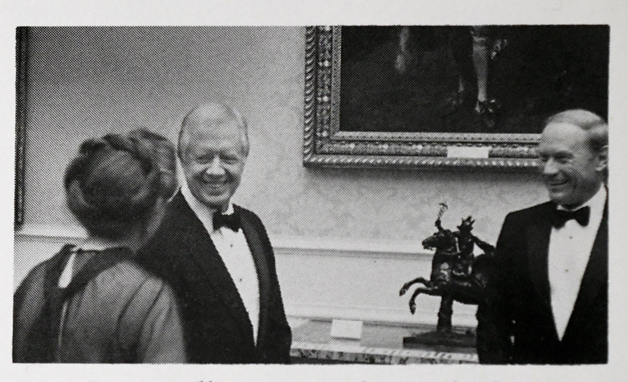 Jimmy Carter in conversation with Shirley M. Hufstedler and Richard J. Stegemeier