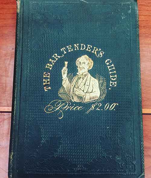 Cover of the 1862 Bartender's Guide
