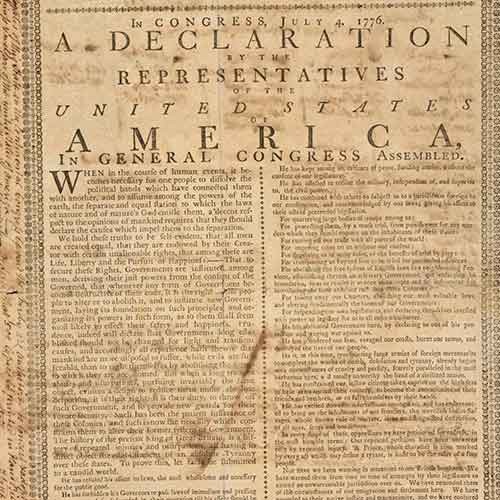 Declaration of Independence