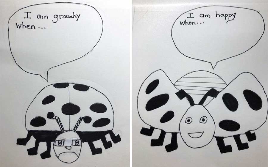 the grouchy ladybug