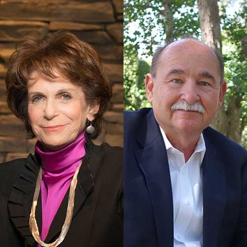 Karen Lawrence and Jim Folsom