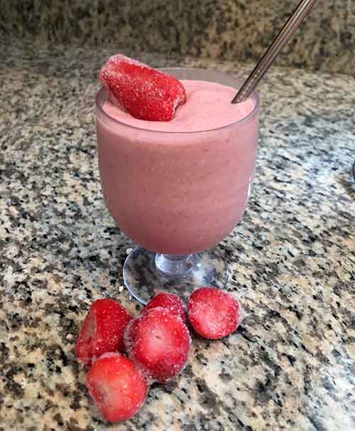 Strawberry smoothie