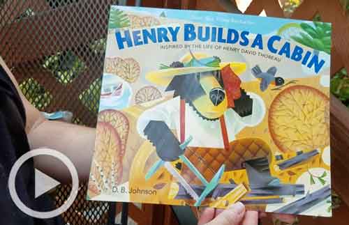 Cover of Henry Builds A Cabin book