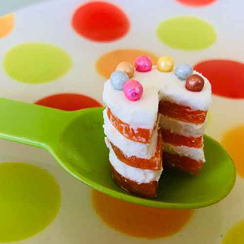 Micro carrot cake