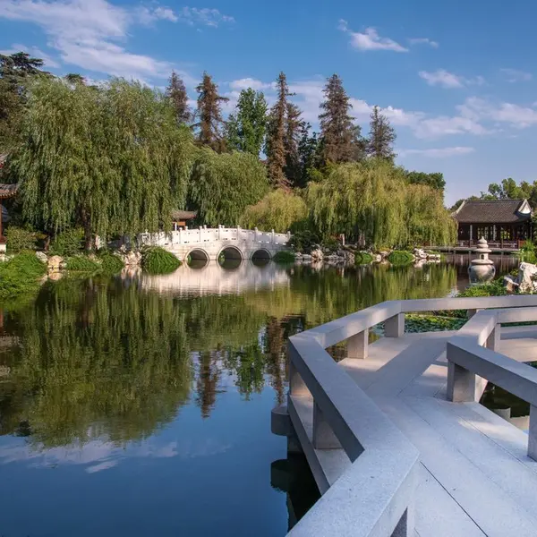 Chinese Garden lake view
