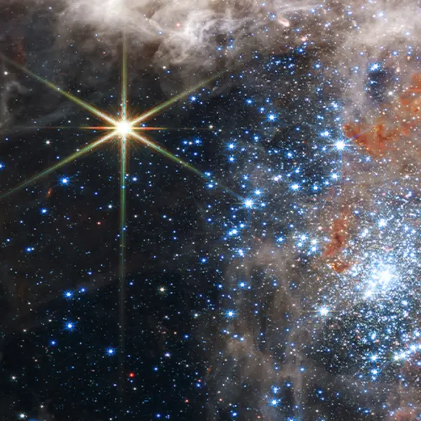 Emission Nebulas Tarantula NIRCam Carnegie Lecture