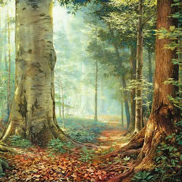Greg Olsen, Sacred Grove. Used with permission.