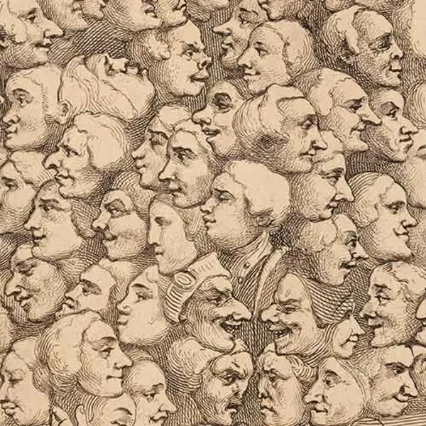 Image of lots of faces