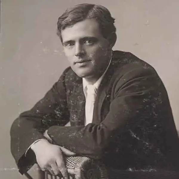 Photograph of Jack London from circa 1905