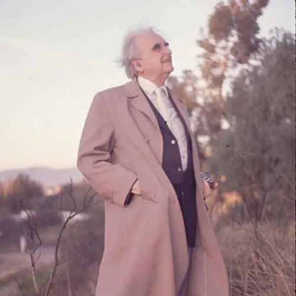 photograph of Richard Neutra, landscape architect