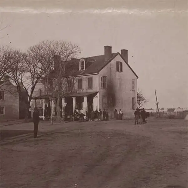 Old photograph of workhouse 