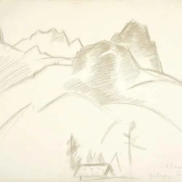 Drawing by Marsden Hartley