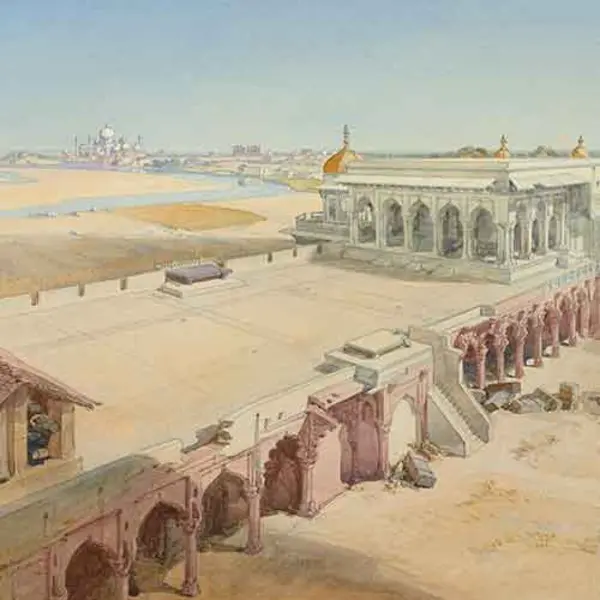 View of Agra, India
