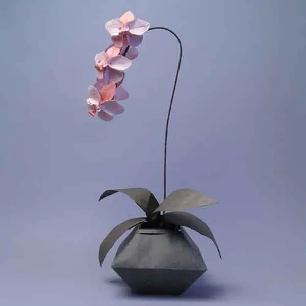 Origami orchid