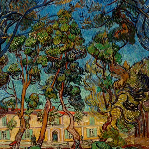 Hospital at Saint-Remy by Vincent Van Gogh