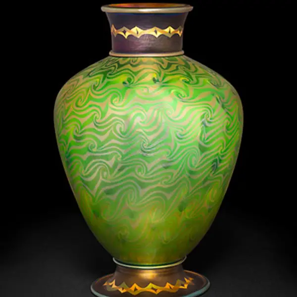 Green Byzantine Vase