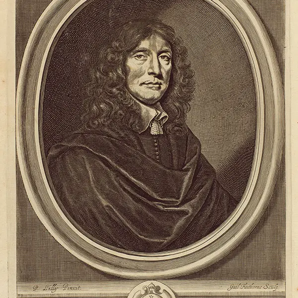 Portrait of John Ogilby from 1663