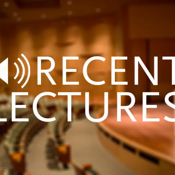 Graphic of recent lectures