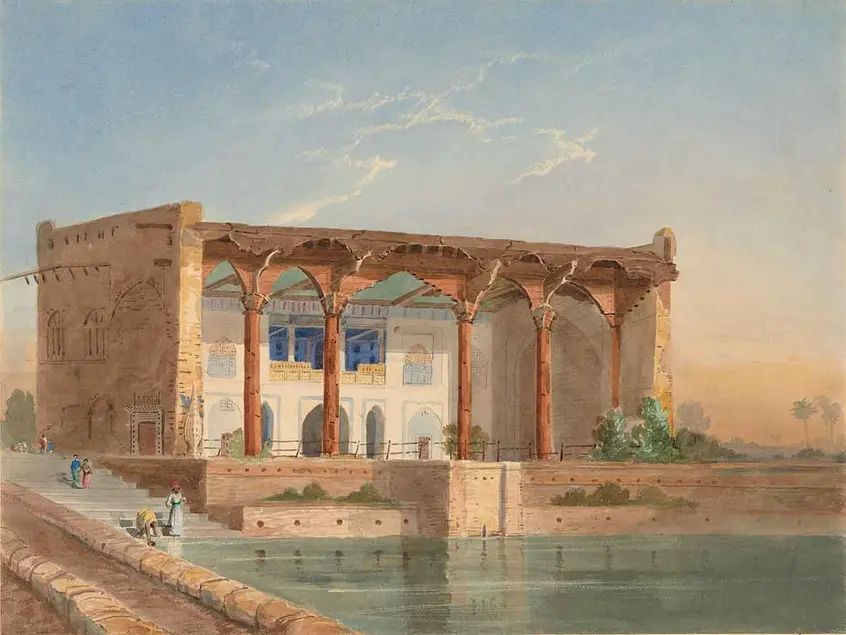 William Edwards (British, active mid-19th century), View at Scinde, ca. 1843-46, watercolor.