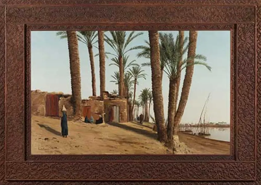 Lockwood de Forest (1850-1932), Bank of the Nile, Opposite Cairo, Egypt