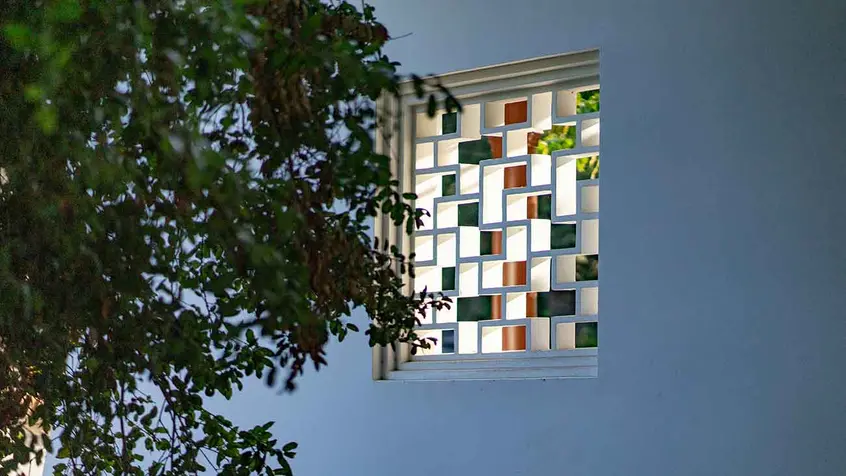 Hand-crafted windows are like small works of art—an example of the traditional craftmanship of artisans from Suzhou, China, whose work gives the garden its authenticity and beauty. Photo by Aric Allen. The Huntington Library, Art Museum, and Botanical Gardens.