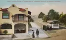 Postcard showing the Los Angeles & Mt. Washington Railway Co.