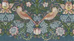 Strawberry Thief (ca. 1883) designed by William Morris. Credit line: The Huntington Library, Art Museum, and Botanical Gardens.