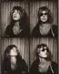 Photo booth pictures of Eve Babitz (detail). 