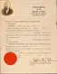 Passport document issued by the Consulate-General of the Republic of China to Woo Shee, aka Mrs. J. Leong, 1919. The Huntington Library, Art Museum, and Botanical Gardens.