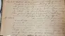 Zoomed in image of a hand written diary.
