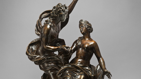 Bronze statue of Bacchus and Ariadne