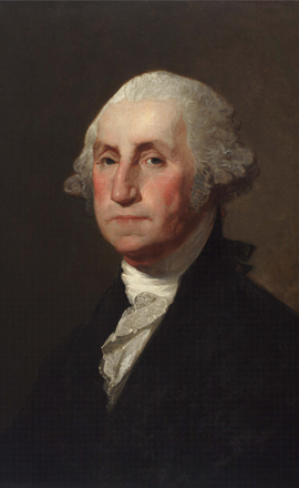 George Washington, 1819, by Gilbert Stuart