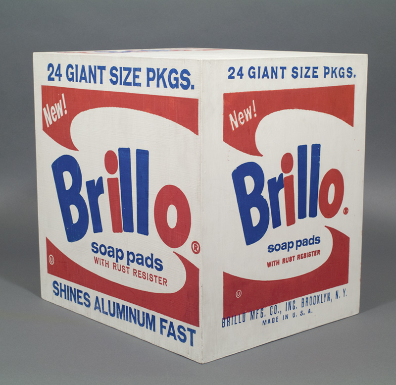 Andy Warhol, Brillo Box (1964); from the estate of Robert Shapazian.