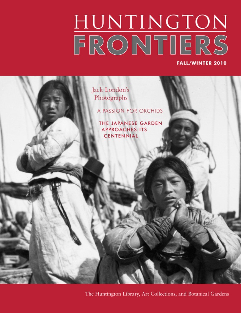 Cover of Frontiers Fall/Winter 2010