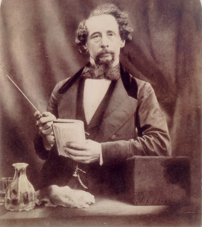 Photograph of Charles Dickens