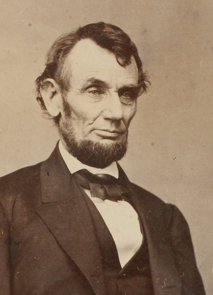 Abraham Lincoln 1864, photo by Anthony Berger.