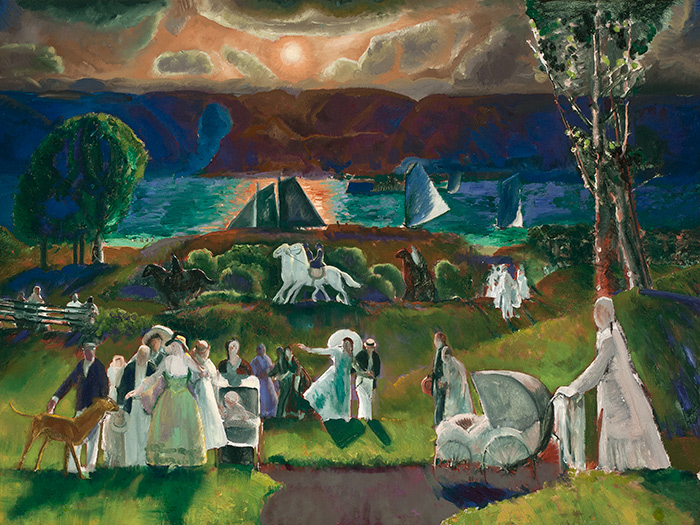 Art Director Kevin Salatino wrote about the recent acquisition of George Bellows’ Summer Fantasy (1924) in the most recent issue of Huntington Frontiers.