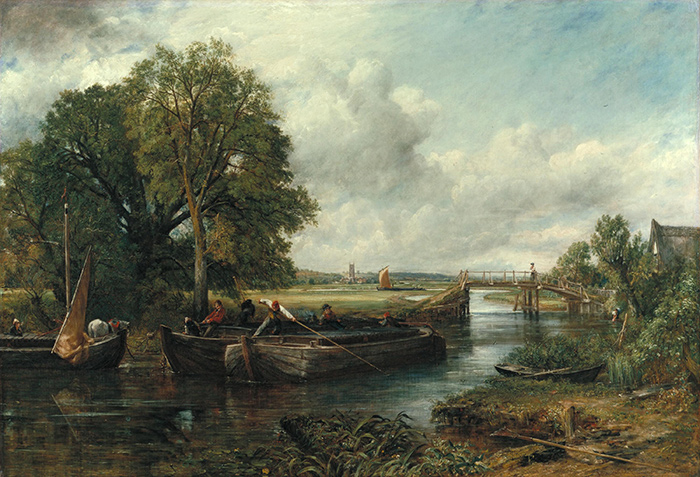 A student of Fuseli’s, John Constable went on to paint his monumental View on the Stour near Dedham (1822), on view in the Huntington Art Gallery. The Huntington Library, Art Collections, and Botanical Gardens.