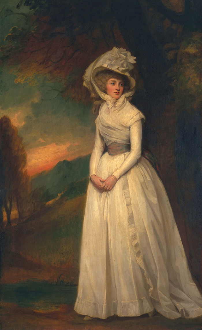 George Romney, Penelope Lee Acton, 1791, oil on canvas. Huntington Library, Art Collections, and Botanical Gardens. On view in the Huntington Art Gallery.