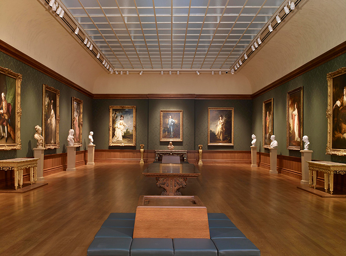 The Thornton Portrait Gallery contains a blockbuster display of British grand manner portraits collected by Henry and Arabella Huntington. The Huntington Library, Art Collections, and Botanical Gardens.