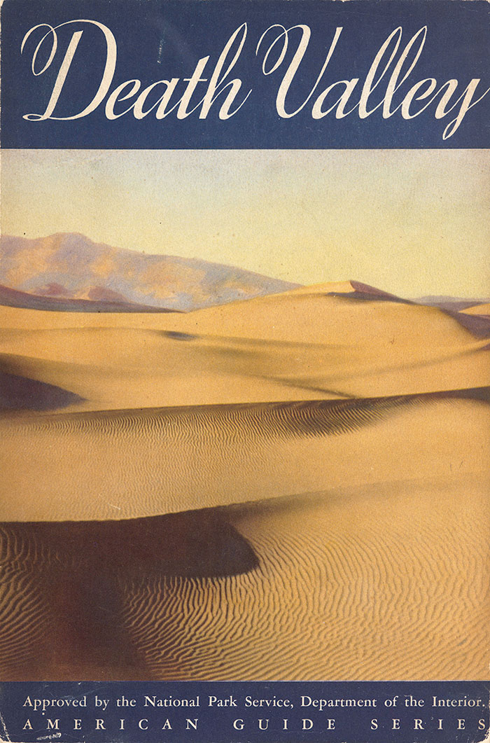 Federal Writer’s Project, Death Valley: A Guide, cover, 1939. The Huntington Library, Art Collections, and Botanical Gardens.