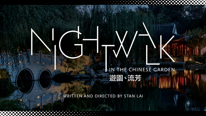 Nightwalk in the Chinese Garden