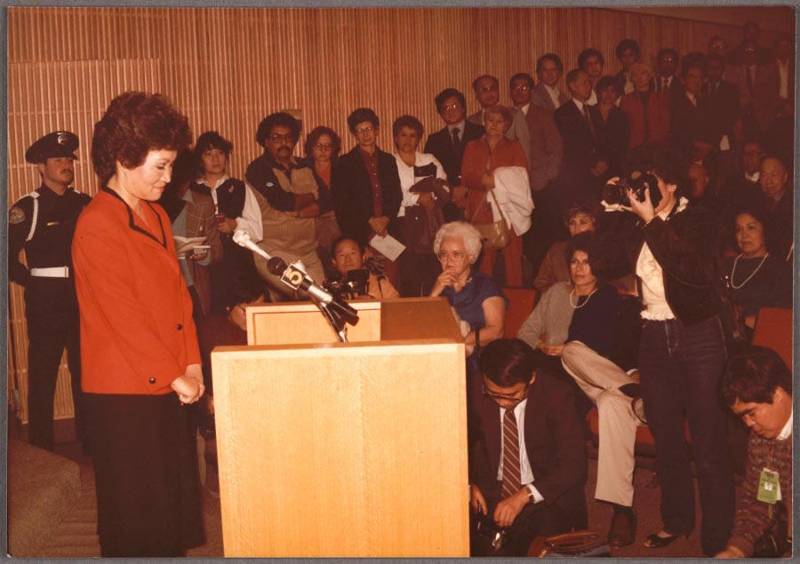 In 1984, Lily Lee Chen became the first female Chinese American mayor in the nation. The Huntington Library, Art Museum, and Botanical Gardens.